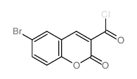 6-溴-2-氧代-2H-1-苯并吡喃-3-羧酸氯