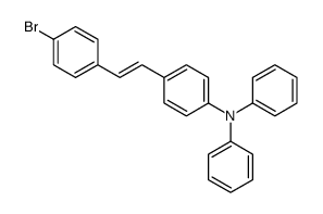 4-[2-(4-bromophenyl)ethenyl]-N,N-diphenylaniline