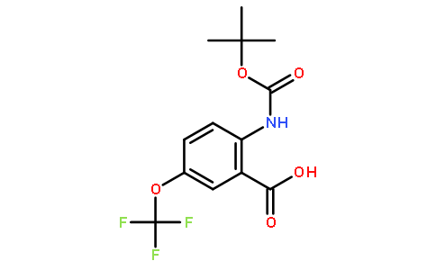 2-[(叔丁氧基羰基)氨基]-5-(三氟甲氧基)苯甲酸