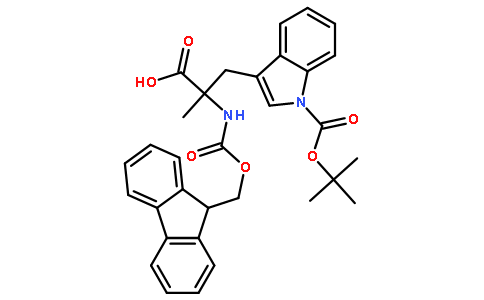 芴甲氧羰基-α-甲基-N‘-叔丁氧羰基-D-色氨酸
