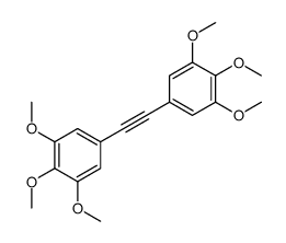 1,2,3-trimethoxy-5-[2-(3,4,5-trimethoxyphenyl)ethynyl]benzene