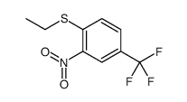 1-ethylsulfanyl-2-nitro-4-(trifluoromethyl)benzene