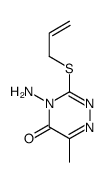 4-amino-6-methyl-3-prop-2-enylsulfanyl-1,2,4-triazin-5-one
