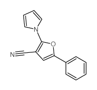 5-Phenyl-2-(1H-pyrrol-1-yl)-3-furonitrile