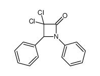 3,3-dichloro-1,4-diphenylazetidin-2-one