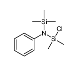 N-[chloro(dimethyl)silyl]-N-trimethylsilylaniline
