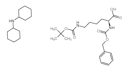 N-Cbz-N'-Boc-L-赖氨酸二环己胺盐; N-苄氧羰基-N'-叔丁氧羰基-L-赖氨酸二环己胺盐