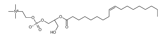 [(2R)-3-hydroxy-2-[(Z)-octadec-9-enoyl]oxypropyl] 2-(trimethylazaniumyl)ethyl phosphate
