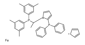 (S)-1-[(R{p})-2-(二苯基膦)二茂铁基]乙基二(3,5-二甲苯基)膦