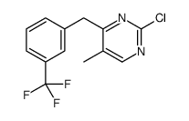 2-chloro-5-methyl-4-[[3-(trifluoromethyl)phenyl]methyl]pyrimidine