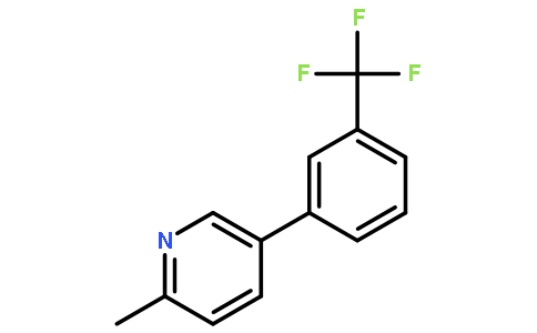 2-甲基-5-(3-三氟甲基苯基)吡啶