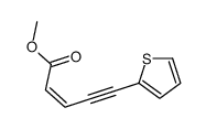 methyl 5-thiophen-2-ylpent-2-en-4-ynoate