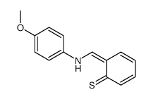 6-[(4-methoxyanilino)methylidene]cyclohexa-2,4-diene-1-thione