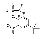 (4-tert-butyl-2-nitrophenyl) trifluoromethanesulfonate