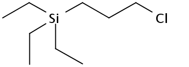 3-chloropropyl(triethyl)silane