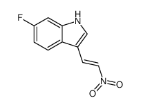 3-(2-硝基乙烯基)-6-氟吲哚