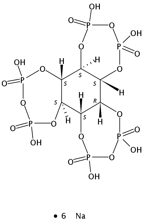 环己六醇环-1,2:3,4:5,6-三(P,P'-二氢二磷酸酯)六钠盐