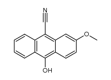 10-hydroxy-2-methoxy-9-anthracenecarbonitrile