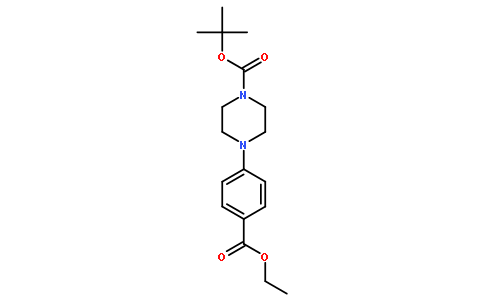 4-(4-(乙氧基羰基)苯基)哌嗪-1-羧酸叔丁酯