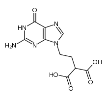 2-[2-(guanin-9-yl)ethyl]malonic acid