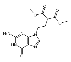 dimethyl 2-[2-(guanin-9-yl)ethyl]malonate