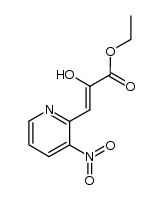 2-hydroxy-3-(3-nitropyridin-2-yl)acrylic acid ethyl ester