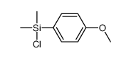 chloro-(4-methoxyphenyl)-dimethylsilane
