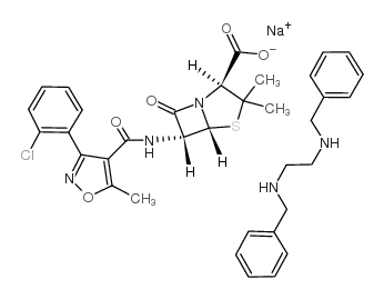 氯唑苄星青霉素；苄星氯唑西林；邻氯苄星青霉素