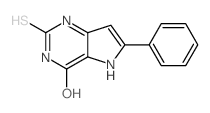 2-疏基-6-苯基-5H-吡咯并[3,2-d]嘧啶-4-醇