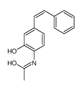 N-[2-hydroxy-4-[(E)-2-phenylethenyl]phenyl]acetamide