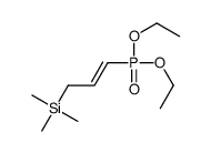 3-diethoxyphosphorylprop-2-enyl(trimethyl)silane