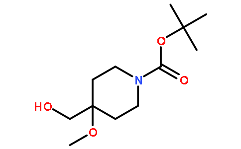 4-(羟基甲基)-4-甲氧基哌啶-1-羧酸叔丁酯