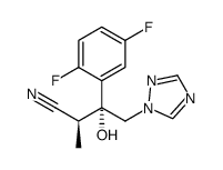 (alphaS,betaR)-beta-(2,5-二氟苯基)-beta-羟基-alpha-甲基-1H-1,2,4-三唑-1-丁腈