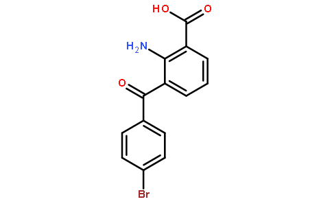 2-氨基-3-(4-溴苯甲酰基)苯甲酸