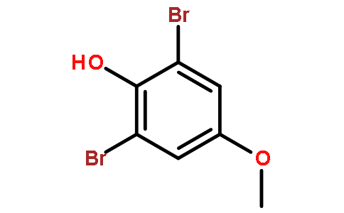 双溴代的对甲氧基苯酚