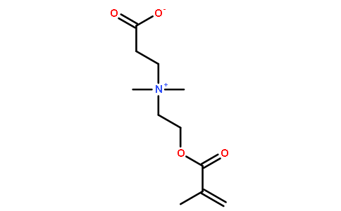 3-[[2-(甲基丙烯酰氧)乙基]二甲基铵]丙酸酯