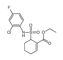 6-[N-(4-氯-2-氟苯基)磺酰基]-1-环己烯-1-羧酸乙酯