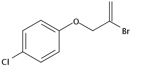 2-bromo-3-(4-chlorophenoxy)propene