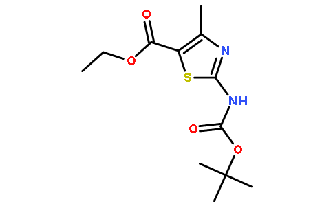 2-(叔丁氧基羰基氨基)-4-甲基噻唑-5-羧酸乙酯