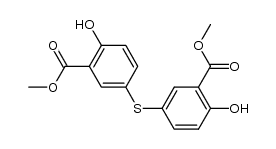 6,6'-dihydroxy-3,3'-sulfanediyl-di-benzoic acid dimethyl ester
