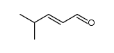 4-methyl-2-pentenal