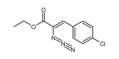 α-Azido-4-chlor-zimtsaeure-ethylester