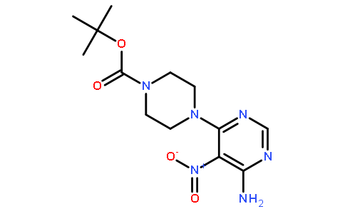 1-Boc-4-(6-氨基-5-硝基-4-嘧啶)哌嗪