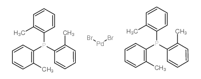 二溴双(三-o-甲苯基磷)化钯(II)