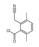 2-(氰基甲基)-3,6-二甲基苯甲酰氯化物