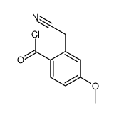 2-(氰基甲基)-4-甲氧基苯甲酰氯