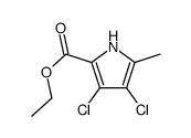 3,4-二氯-5-甲基-1H-吡咯-2-羧酸乙酯