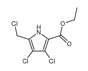 3,4-dichloro-5-chloromethyl-pyrrole-2-carboxylic acid ethyl ester