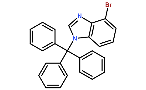 4-Bromo-1-trityl-1H-benzimidazole