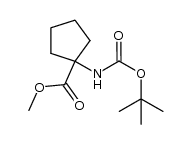 1-[[(1,1-dimethylethoxy)carbonyl]amino]Cyclopentanecarboxylic acid methyl ester